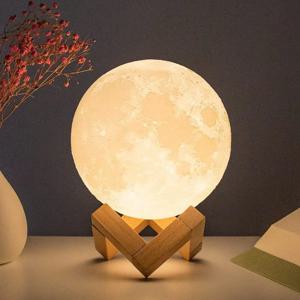LED 야간 조명 8cm 문 램프 배터리 스탠드 별이 빛나는 램프 침실 장식 야간 조명 어린이 선물 버튼 셀
