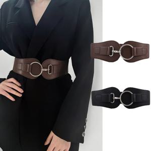 블랙 우웬의 벨트, 가을 장식 원피스, 넓은 허리, 1 개