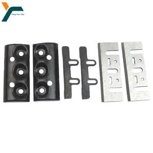 6Pcs 전기 대패 블레이드 클램프 정제 커버 바인더 클램프 Dongcheng FF82 Makita 1900B 전기 대패 부품 용 외부 클램프