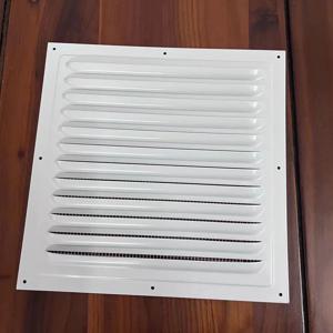 1Pcs 에어 벤트 루버 벤트 그릴 커버 벽 또는 천장 개구부를 덮기위한 100/200/250/300mm 스퀘어 벤트 Ct 스크린 커버 화이트