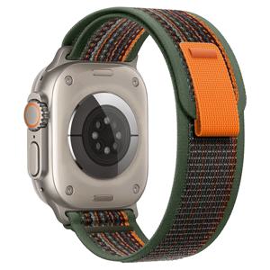 트레일 루프 apple 시계 스트랩 49mm 44mm 40mm 45mm 41mm 42mm 38 correa 팔찌 iWatch 시리즈 7 6 se 8 9 10 46mm 울트라 2 밴드