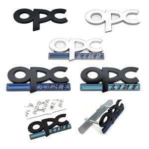 OPC 라인 엠블럼 전면 그릴 배지 테일 스티커 로고 Opel Astra G H J K F Corsa D Zafira B Insignia Mokka Regal 액세서리