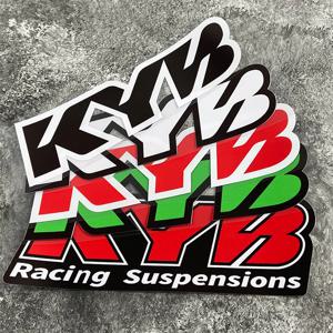 Motocross Kyb Wp 서스펜션 Showa 데칼 용 2PCS 오토바이 프론트 포크 스티커 Yamaha Honda Suzuki Ktm Kawasaki Benelli