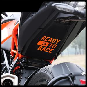 레이스 준비 완료 로고 오토바이 스티커, 방수 데칼, KTM 슈퍼 어드벤처 듀크 RC 390 690 790 890 1090 1190 1290 R, 2 개