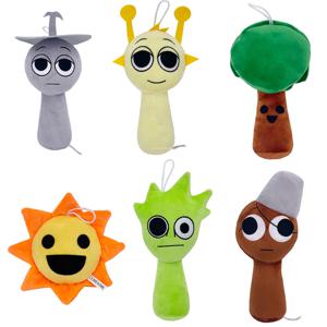 Sprunki 플러시 장난감 Sprunki Incredibox 플러시 인형 Sprunki 게임 만화 베개 어린이 생일 선물 인형 크리스마스 선물