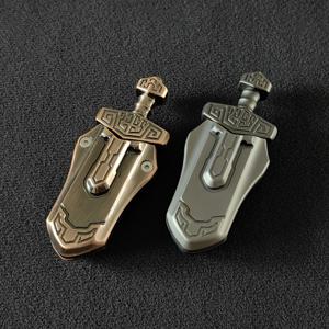 EDC 칼 감압 장난감 Fidget Sliders Fidget Toys 성인을위한 스트레스 릴리프 자기 금속 장난감 Anti-anxiety Offi