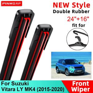 Suzuki Vitara MK4 2015 2016 2017 2018 2019 2020 앞 와이퍼 블레이드 브러쉬 커터 액세서리 U J 후크
