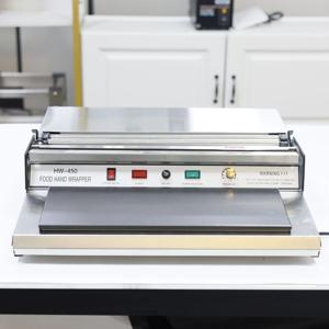 HW-450 수동 핸드 랩핑 기계, 열 절단 밀봉 기계, 식품 랩 기계, 수동 핸드 래퍼