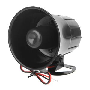 유선 시끄러운 경보 경적 110dB 보안 DC 12V 야외 경보 사이렌 경보 시스템 용 외부 Sirena Alarma 스피커 1 톤 사이렌