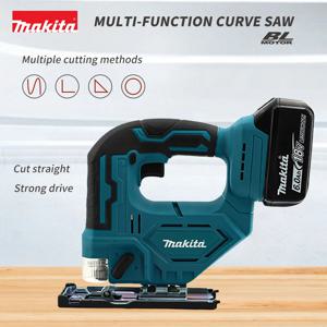 Makita DJV182Z 무선 18V 리튬 배터리 충전식 전기 지그 톱, 곡선 톱, 목공 절단 다기능 톱