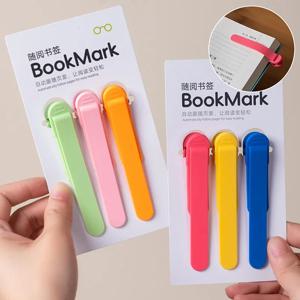 1/3/6pcs 스마트 북마크 실리콘 북 마크 도서 예비 부품 액세서리 부품 독서 애호가를위한 북마크 남성 여성을위한