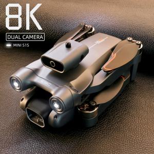 새로운 S1S 미니 드론 전문 8K HD 카메라 장애물 회피 항공 사진 Brushless Foldable Quadcopter