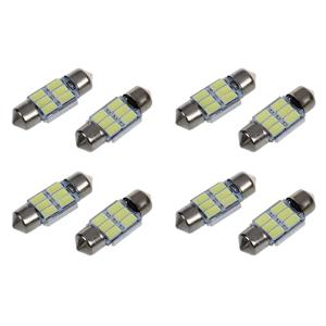 A72P 8개 31mm 6 5630 SMD LED 꽃줄 실내 조명 3W 195LM 6500K