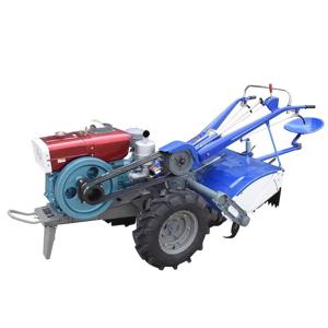 22hp 전기 시동 디젤 엔진 다목적 보행 트랙터+ 회전식 경운기+ 감자 수확기