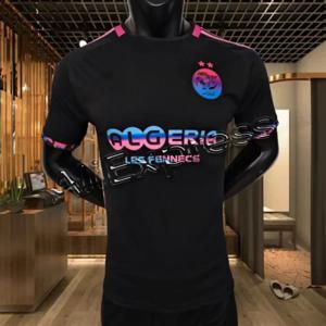 2025 뉴 여름 스페셜 에디션 축구 유니폼 남성 여성의 편안한 통기성 빠른 건조 오토바이 훈련 티셔츠