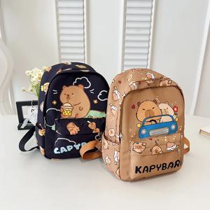작은 배낭 키즈 여자 캐주얼 따뜻한 Lambswool 데이 팟 가방 Schoolbag 배낭 여행 쇼핑