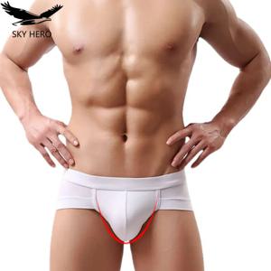 남성 속옷 섹시한 팬티 남성용 속옷 Calzoncillos 색상 남성 팬티 소년 슬립 Hombre 패션 브랜드 모달 반바지