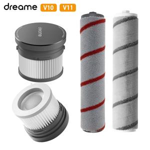 Dreame V9 V10 XR V11 V12pro 휴대용 진공 청소기 예비 부품 키트 HEPA 필터 롤러 브러시 소프트 플러프 브러시 메인