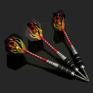 전문 텅스텐 스틸 바늘 팁 다트, 스포츠 스틸 샤프트, 비행 팁, 22g 다트, O7Q8, 3 개/세트