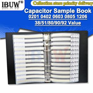 950PCS 2550PCS 4500PCS 0201 0402 0603 0805 1206 커패시터 샘플 도서/빈 책 ibuw SMD 모듬 키트 10uf 1nf 100pf 10nf