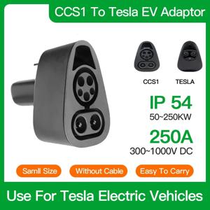 Tesla Model 3,Y, S 및 X용 CCS1-Telsa 어댑터 - Tesla 소유자 전용 - CCS1 충전기로 Tesla 고속 충전 CCS1 콤보 CC