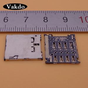 마이크로 SIM 카드 리더 슬롯 트레이 소켓 커넥터, 삼성 갤럭시 S4 줌 C101 I8730 TCL S820 거치대, 1-2 개