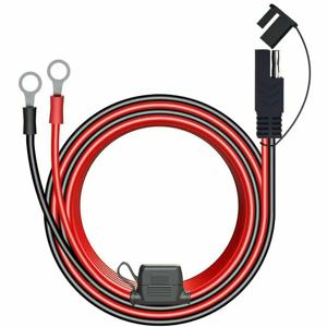 익스텐션 코드 케이블 커넥터, 배터리 충전기 유지 보수 SAE 플러그 케이블, 16AWG, 0.6M, 12V 터미널