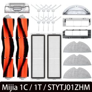 Xiaomi Mijia 1C 1T Mi 로봇 진공 걸레 Dreame F9 Hepa 필터 메인 사이드 브러시 걸레 천 로봇 식 진공 청소기 액세서리