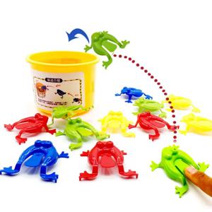 10-20Pcs 어린이를위한 점프 개구리 바운스 Fidget 장난감 어린이를위한 참신 모듬 스트레스 릴리버 장난감 생일 선물 파티 호의