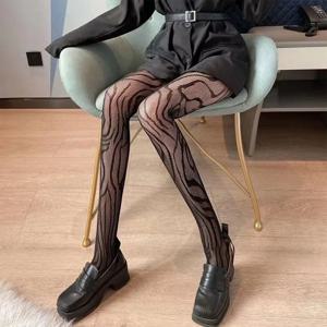 새로운 여성의 섹시한 무늬 Fishnet 팬티 스타킹 Y2k 슬림 다리 긴 메쉬 양말 스타킹 여성 그물 스타킹 섹시한 레이스 팬티 스타킹 # #