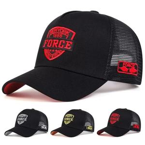 여름 남성 메쉬 야구 모자 여성을위한 야외 스포츠 편지 Snapback 모자 남여 통기성 모자 힙합 트럭 모자