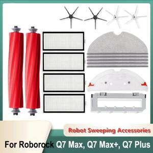 Xiaomi Roborock Q7 Max,Q7 Max+,Q7 Plus,T8 교체 필터 메인 사이드 브러시 천 먼지 봉투 부품 진공 청소기 액세서리