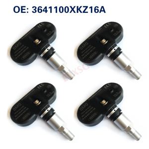 TPMS 센서 타이어 압력 센서, 3641100XKZ16A, 433MHz, 2010 ~ 2016 그레이트 월 HAVAL H6 H6 스포츠 Voleex C50, 4 개