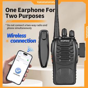 보풍 UV-9R 방수 Usb 프로그래밍 라인, 보풍 UV-9-R Pro Plus Xr Pl2303 칩 무전기 햄 양방향 무전기 2피스 보풍 무전기 2핀 무선 Bluetooth Ptt 이어폰 플러그 C형 UV-5R BF-888S 21 Pro 전성 UV-K6