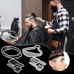 DIY 홈 헤어 트리밍 이발 곡선 머리띠 이발사 페이드 빗 세트 그라디언트 헤어 스타일 면도 템플릿을위한 헤어 커팅 도구