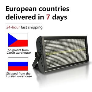 200W LED RGBW 4 in 1 48 영역 스트로브 라이트 화이트 8000K DMX 슈퍼 브라이트 Dj 벽 와셔 바 스트로브 라이트 무대 조명 효과