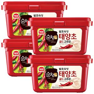 해표 순창궁 태양초 골드 고추장 1kg 4개