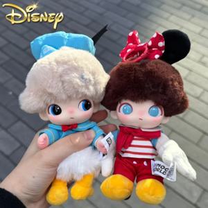 정품 Dimoo World X 디즈니 시리즈 블라인드 박스 비닐 얼굴 인형 서프라이즈 추측 가방 Dimoo Toys 귀여운 배낭 펜던트 선물 ﻿