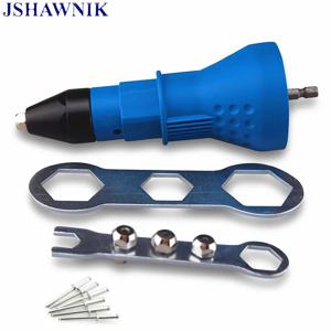 전기 리벳 도구 어댑터 무선 드릴 어댑터 블라인드 리벳 용 리벳 건 어댑터 2.4 ~ 4.8mm