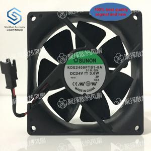 1pcs 100% orignal 새로운 KDE2409PTB1-6A 24V 3.6W 인버터 팬 최고의 품질