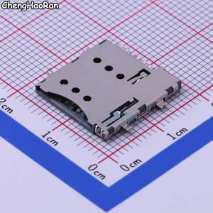 마이크로 SIM 카드 커넥터 SMO-002F-T7 기존 1pcs 소켓 패치 셀프 피어싱 6 P SIM 카드 슬롯 소켓