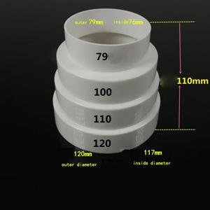 덕트 멀티 감속기 추출기 팬 파이프 커넥터 배기 팬 환기 덕트 파이프 호스 어댑터 용 80/100/110/120/150/160mm