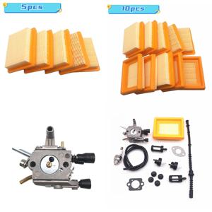 기화기 키트 에어 필터 Stihl FS120 FS120R FS300 BT120C BT121 FS200 FS250 FS350 FR350 FR45 4134 120 0603 4134 400 1301