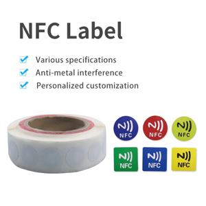 20pcs NFC 스티커 프로토콜 ISO14443A 13.56MHz Ntag 213 개인 자동화 단축키 공유를위한 범용 라벨 RFID 태그