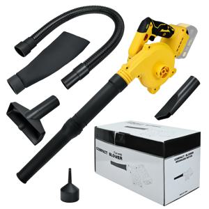 Dewalt 20V 배터리용 브러시리스 리프 송풍기 무선 전기 공기 송풍기 진공 청소기 6 속도 최대 180MPH(배터리 없음)