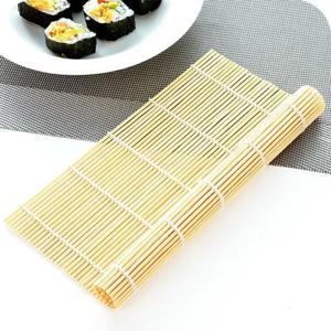 대나무 스시 메이커 롤링 매트 스시 도구 쌀 롤러 주방 가제 핸드 메이커 음식 쌀 롤 금형 요리 액세서리