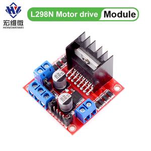 L298N 드라이버 보드 모듈 L298 스테퍼 모터 스마트 자동차 로봇 브레드보드 펠티어 고전력