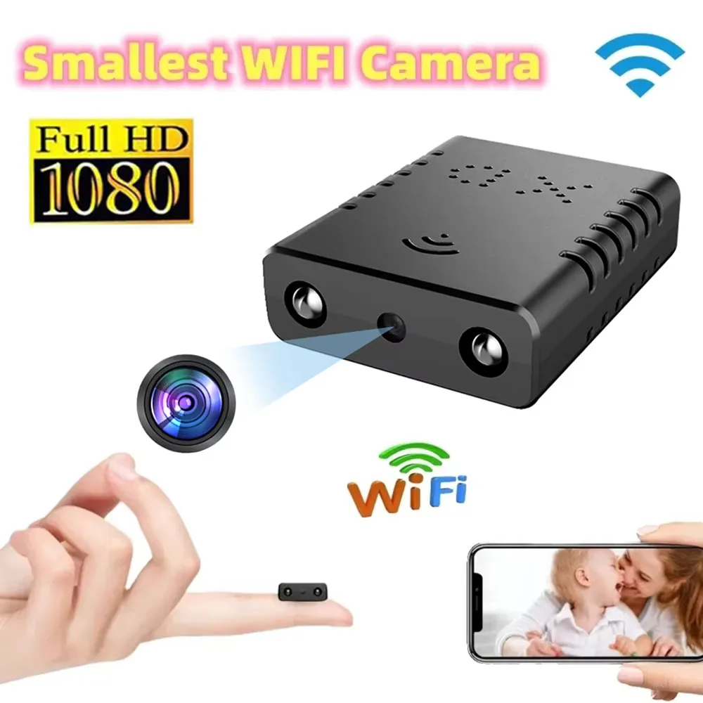 HD 1080P 미니 ip 캠 XD WiFi 나이트 비전 카메라 HD 비디오 레코더 IR-CUT 모션 감지 보안 캠코더