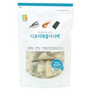 디포리 육수팩 밴댕이 다시팩 천연 조미료 국물용 석하 다시마 아기 만능 팩 18g X 10개