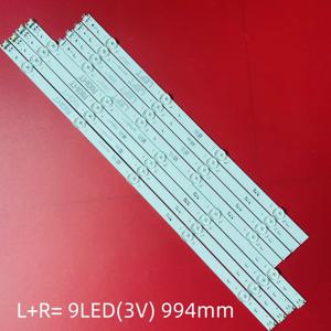 새로운 LED 램프 백라이트 스트립, LG 49UJ635T 49UJ635V 49UJ639V 49UK6090PUA 49UK6200PLA 49UK6200PUA NC490DUE-AAFX1-41CA, 세트당 8 개